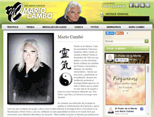 Tablet Screenshot of mariocambo.com